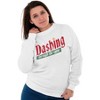 Christmas Dashing Through The Snow Sweatshirt for Men or Women Brisco Brands - 4 of 4