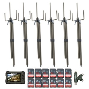 Stealth Cam Trail Camera Mount Stick with Card Viewer 32GB Memory Cards and Card Reader (6 Pack) - 1 of 4