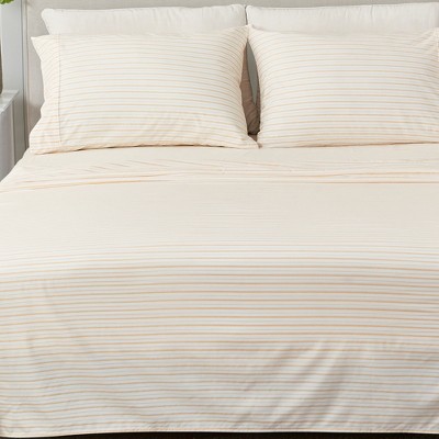 Striped Ultra-Soft Microfiber Sheet Set - Great Bay Home