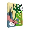 Trademark Fine Art 35" x 47" Melissa Wang 'Tropical Series II' Unframed Wall Canvas: Modern Vertical Nature Artwork - 2 of 4