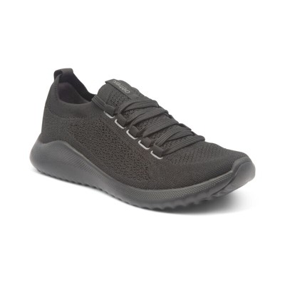 Aetrex Aetrex Women's Carly Orthopedic Arch Support Knit Sneakers for Women- Plantar Fasciitis Relief Women Sneakers W/ Lace Up