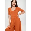 WEST K Women's Jana Short Sleeve Knit Jumpsuit - 3 of 3