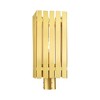 Livex Lighting Greenwich 1 - Light Post Light in  Satin Brass - 2 of 4