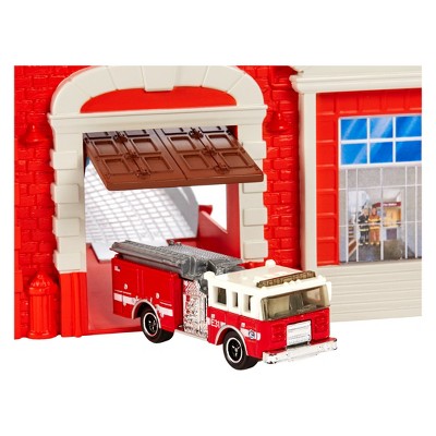 matchbox rescue headquarters deluxe playset