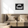 19" x 13" Vintage Car Noir Transportation Framed Wall Art Black - Hatcher and Ethan - 4 of 4