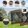 Hike Crew 6x6’ Pop Up Gazebo Tent, 4-Sided Outdoor Tent Canopy with Stakes, Ropes & More - 3 of 4