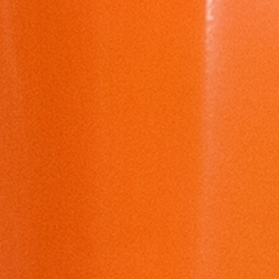 24'' Orange Metal Backless Counter Height Stool