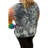 Women's Rainbow Sleeve Tie Dye Sweater - Sew In Love - image 2 of 2