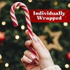 Sarah's Candy Factory Christmas Candy Canes 1 Pack (12 Pieces) Classic Red and White, Strawberry Flavor - 2 of 4