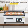 Commercial Electric Griddle - Countertop Flat Top Grill with Adjustable Temperature - 4 of 4