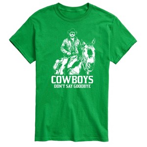 Men's - Yellowstone - RIP Cowboys Don't Say Goodbye Short Sleeve Graphic T-Shirt - 1 of 4