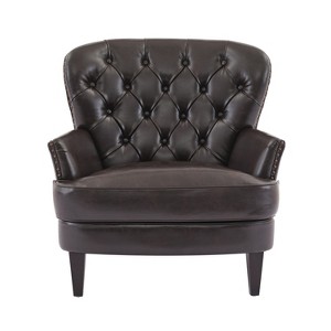Ridstar Accent Chair, Armchairs For Living Room, Bedroom & Office-Dark Brown - 1 of 4