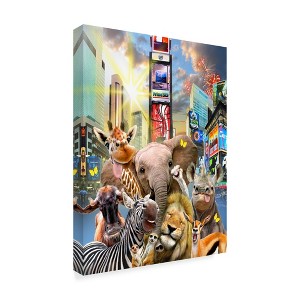 Trademark Fine Art -Howard Robinson 'New York City' Canvas Art - 1 of 3