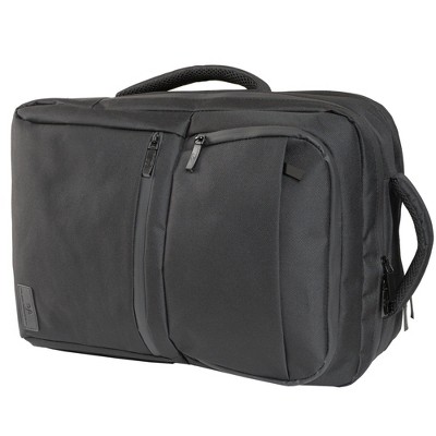 Jack Abrahams The Bristol Twill Nylon 19-In Convertible Travel Backpack