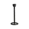 Oval Ring Taper Candle Holder - Contemporary Abstract Metal Candle Display for Home or Office Decor - Wedding Event Candle Decor - 3 of 4