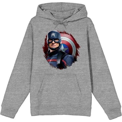 Marvel Mens Captain America Sweater Pullover Sweater