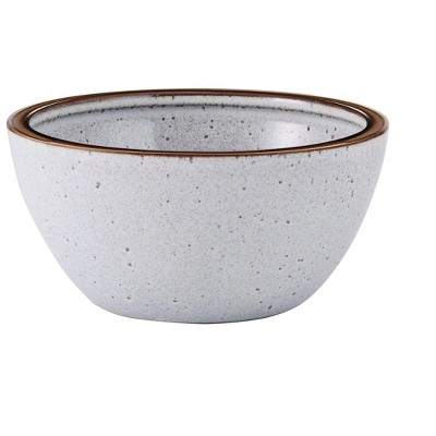 Barrett White Speckled Ceramic 16-Piece Dinnerware Set, Service for 4