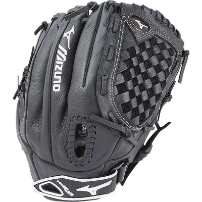 black mizuno softball gloves
