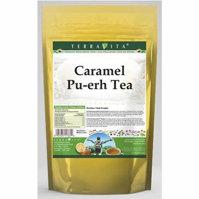 TerraVita Caramel Pu-erh Tea (50 tea bags, ZIN: 529967, 1-Pack)