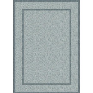 Rugs for Living Room Border Area Rug Non Slip Durable Floor Washable Carpet for High Traffic Areas Indoor Rug for Kitchen Kids Playroom Blue 5*7Ft - 1 of 1