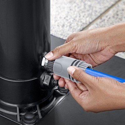 Bestway Black SolarFlow 2.1 Gallon Outdoor Shower with Stand