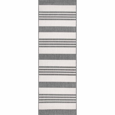 Nuloom Robin Multi Stripe Indoor/Outdoor Area Rug