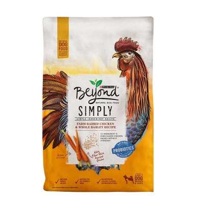 Purina Beyond Simply Probiotics White Meat Chicken & Whole Barley Recipe Dry Dog Food - 3.7lbs