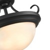 Millennium Lighting 2 - Light Flush Mount in  Satin Nickel - 2 of 2
