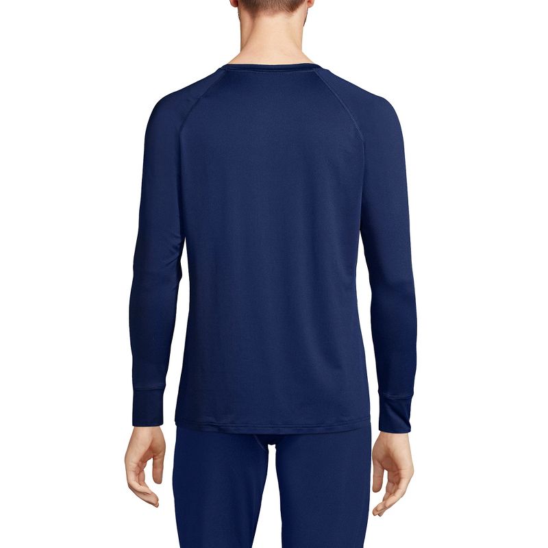 Lands' End Men's Stretch Thermaskin Long Underwear Crew Base Layer, 2 of 5