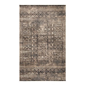 Vintage Rustic Distressed Modern Indoor Runner or Area Rug by Blue Nile Mills - 1 of 4