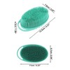 Unique Bargains Bath Brush for Shower 5.31"x3.07"x1.69" 1 Pc - 4 of 4