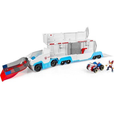 Paw Patrol 6059280 Ultimate Paw Transport And Rescue Vehicle With Large Atv And Figure With Authentic Sounds For Ages 3 And Up : Target