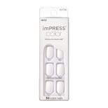 KISS imPRESS Color Press-On Fake Nails - Frosting - 30ct