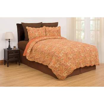 C&F Home Tangiers Cotton Quilt Set - Reversible and Machine Washable