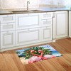 Briarwood Lane Christmas Doormat 30x18 Indoor Outdoor Festive Flamingos For Christmas Doormat - 4 of 4