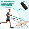 PetAmi Premium Hands Free Dog Leash for 2 Dogs, Adjustable Waist Belt Fanny Pack Dual Bungee for Dog Walking Running Hiking Jogging Biking - 2 of 4