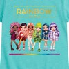 Girls' - Rainbow High - Toy Doll Lineup Fitted Short Sleeve Graphic T-Shirt - 2 of 4