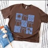 Simply Sage Market Nautical Checkered Coquette Heavyweight Tee - 3 of 4