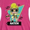 Girls' - LOL Surprise! - Cotton Candy Fit & Flair Cap Sleeve Dress - 2 of 3