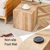 Sapphtopaz Coffee Table Living Room Furniture Cube Coffee Table Center Table Coffee Bar for Living Room, Home Small Space - 3 of 4