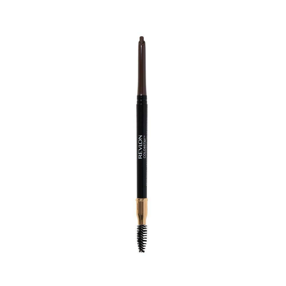 Photos - Other Cosmetics Revlon ColorStay Waterproof Brow Pencil with Brush and Angled Tip - 220 Da 