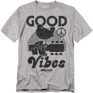 Men's Woodstock Good Vibes T-Shirt - 1 of 4