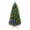 Puleo 7.5' Pre-Lit Artificial Vermont Pine Christmas Tree with 300 Dual Function LED Lights - 2 of 4