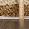 Hauteloom Benjy Cream & Charcoal Checkered Area Rug - 4 of 4