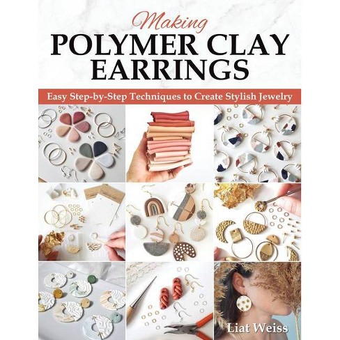 Clay Earrings Polymer Clay Earrings Handmade Earrings Statement Earrings