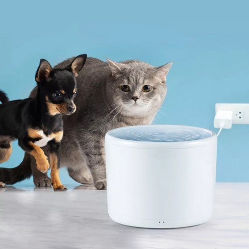 Hom Pet Water Fountain 2l Automatic Cat Water Fountain Dog Water Dispenser With Filtration System For Cats And Dogs Target