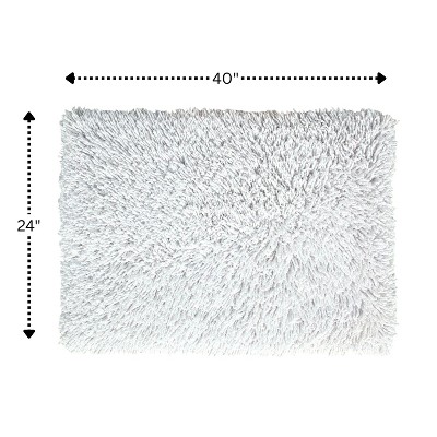 Knightsbridge Melbourne 220 GSF Non Skid Back Bath Rug 24 x 40