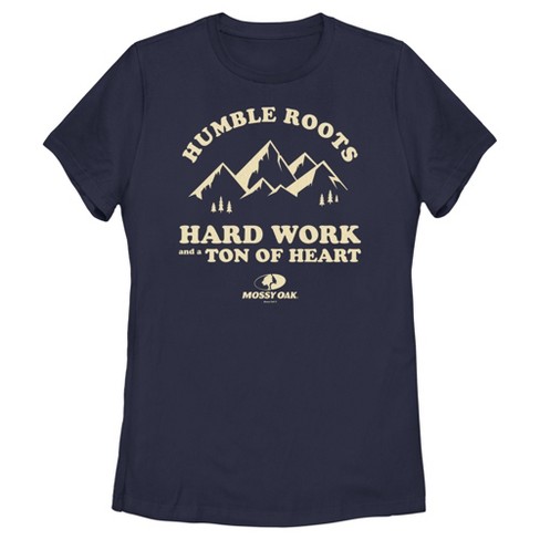 Women's Mossy Oak Humble Roots Hard Work and a Ton of Heart T-Shirt - image 1 of 4