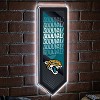 Evergreen Ultra-Thin Glazelight LED Wall Decor, Pennant, Jacksonville Jaguars- 9 x 23 Inches Made In USA - 2 of 4