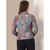 INSPIRE CHIC Women's Notched Lapel Open Front Business Casual Blazer - 4 of 4